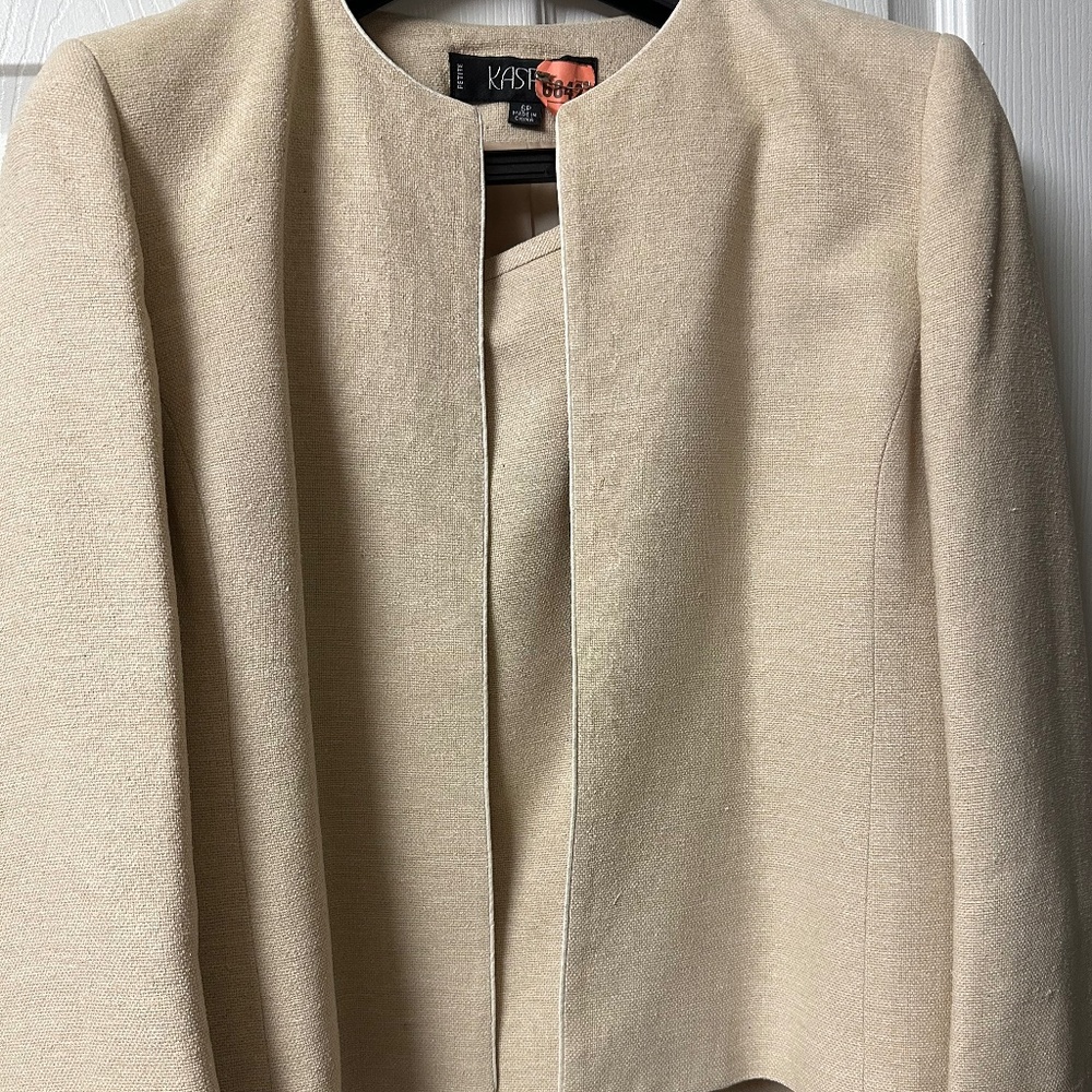 Linen suit